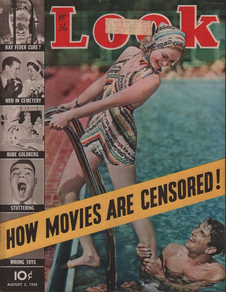 Look August 2 1938 Rude Goldberg, How Movies Are Censord w/ML 062717nonDBE