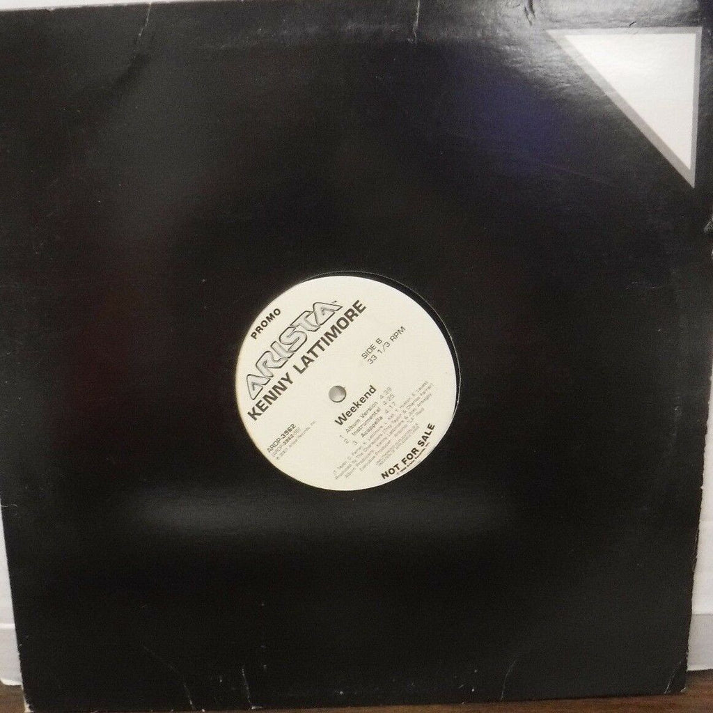 Kenny Lattimore Weekend 12" single vinyl PROMO ARDP-3962 030218LLE