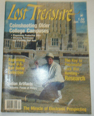 Lost Treasure Magazine Coinshooting Older College Campuses April 1983 021115R