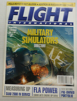 Flight International Magazine Military Simulators December 1994 FAL 060915R2