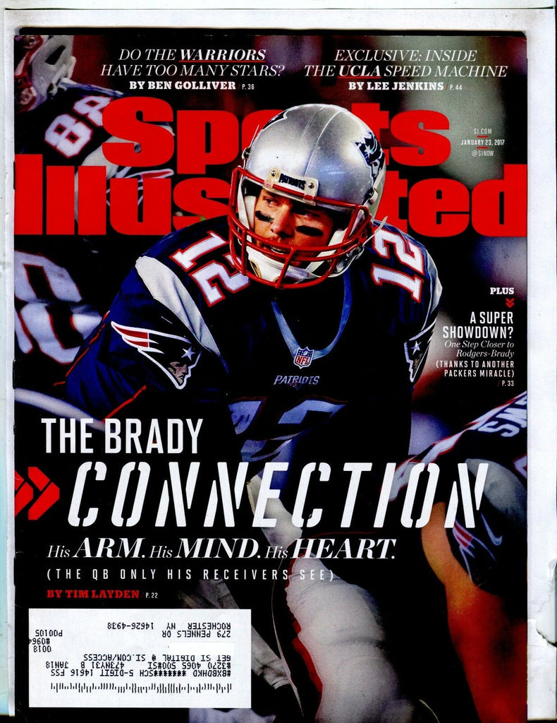 Sports Illustrated Magazine January 23 2017 Tom Brady EX w/ML 032817nonjhe