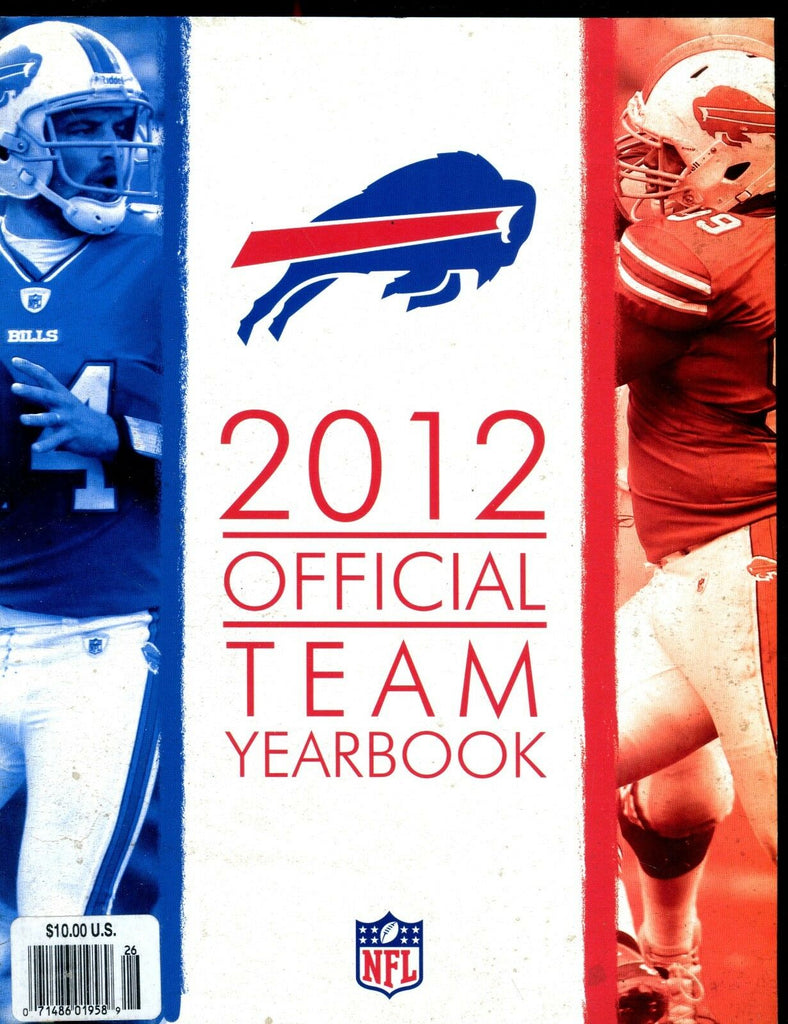 2012 Official Team Yearbook Buffalo Bills EX 010217jhe