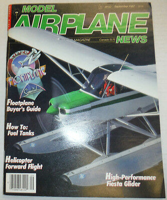 Model Airplane Magazine Floatplane Buyer's Guide September 1987 040815R
