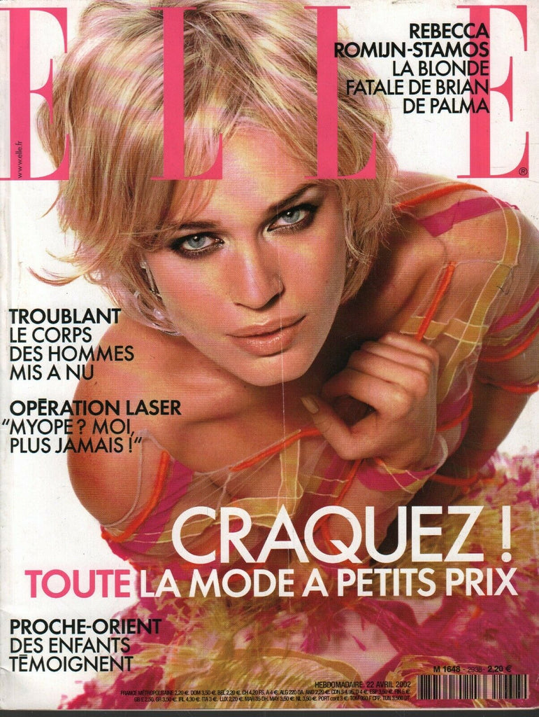 Elle French Fashion April 22 2002 Rebecca Romijn Stamos Jodie Foster 100720ame2