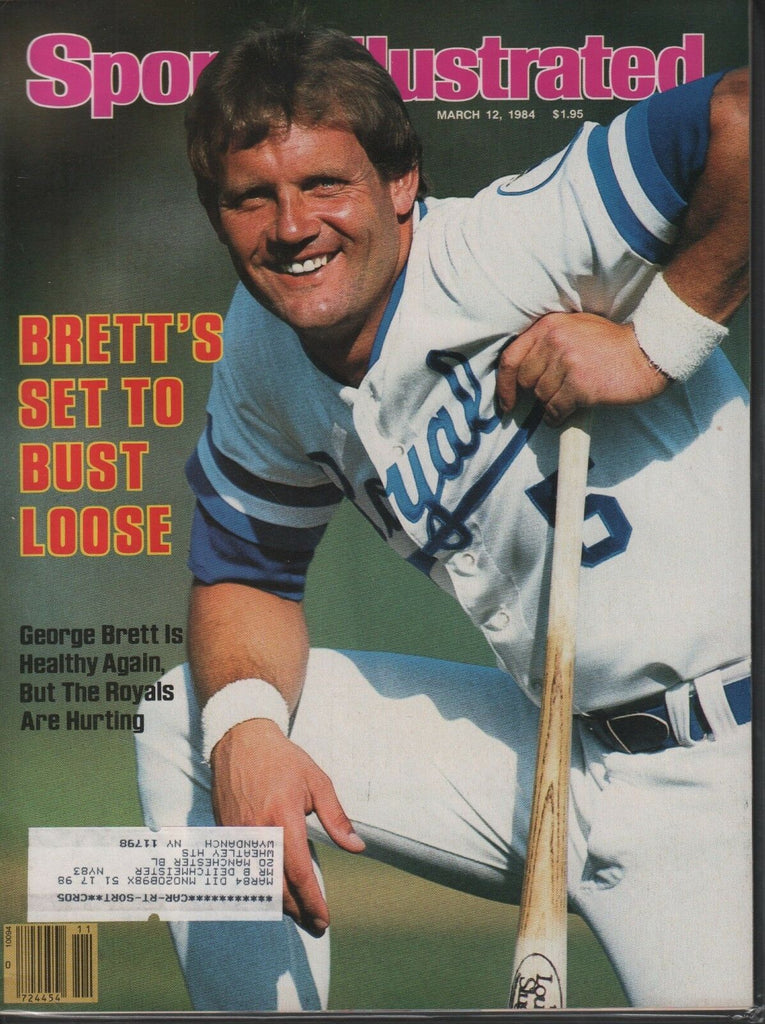 Sports Illustrated March 12 1984 George Brett w/ML 050218DBE