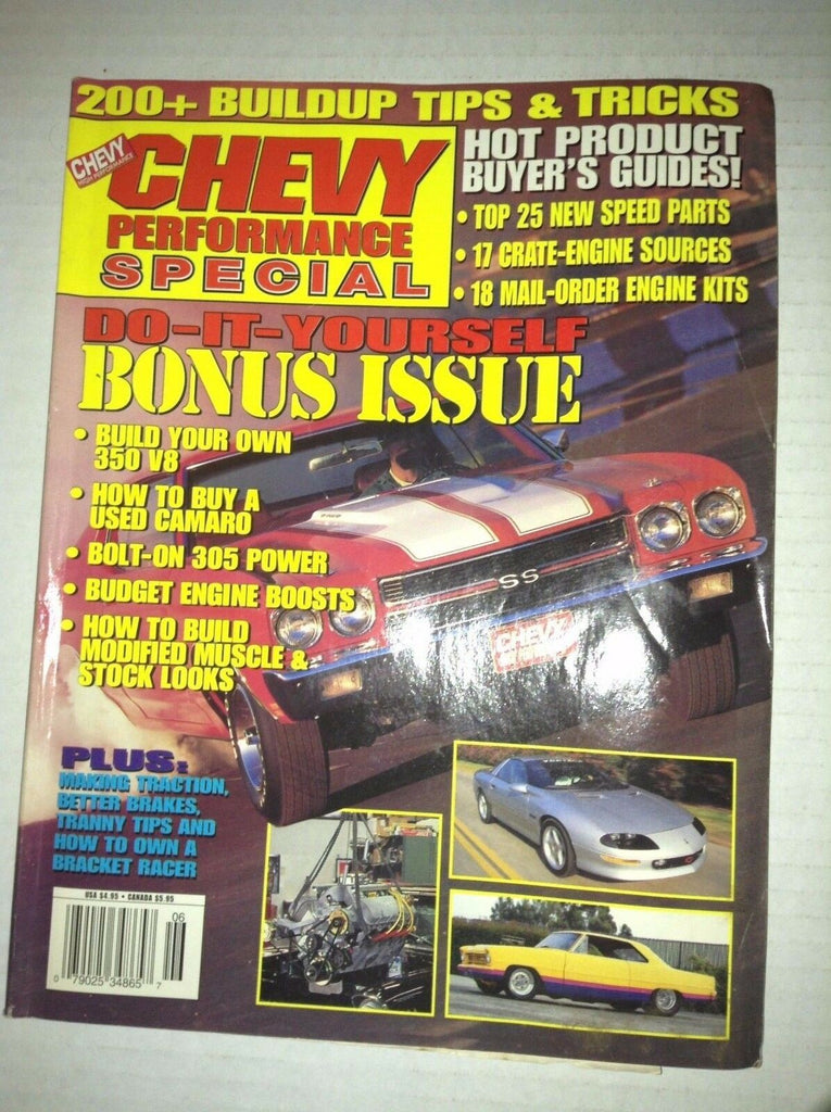 Chevy Performance Special Magazine Build Your 350 V8 1990s 031317NONRH