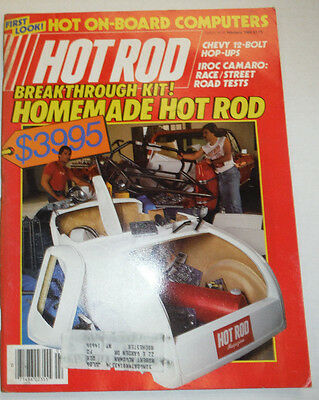 Hot Rod Magazine Breakthrough Kits Homemade Hot Rod February 1985 010515R