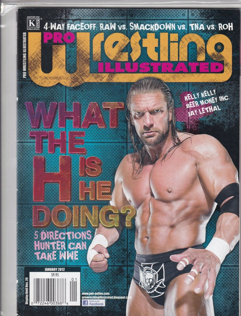 Pro Wrestling Illustrated Triple H Kelly Kelly January 2012 060519nonr