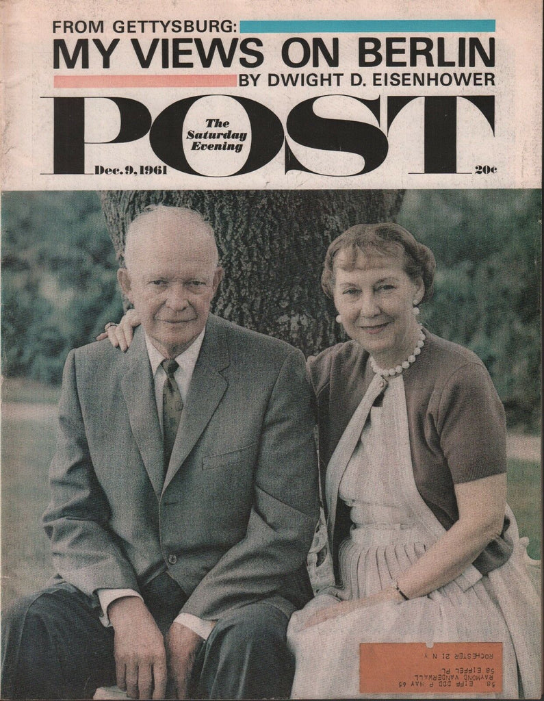 Saturday Evening Post December 9 1961 Dwight D. Eisnhower w/ML 062618DBE