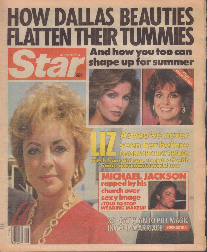 Star April 17 1984 Liz, Michael Jackson 040417nonDBE