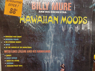HAWAIIAN MOODS Billy Mure & His Orchestra 33RPM 053016 TLJ