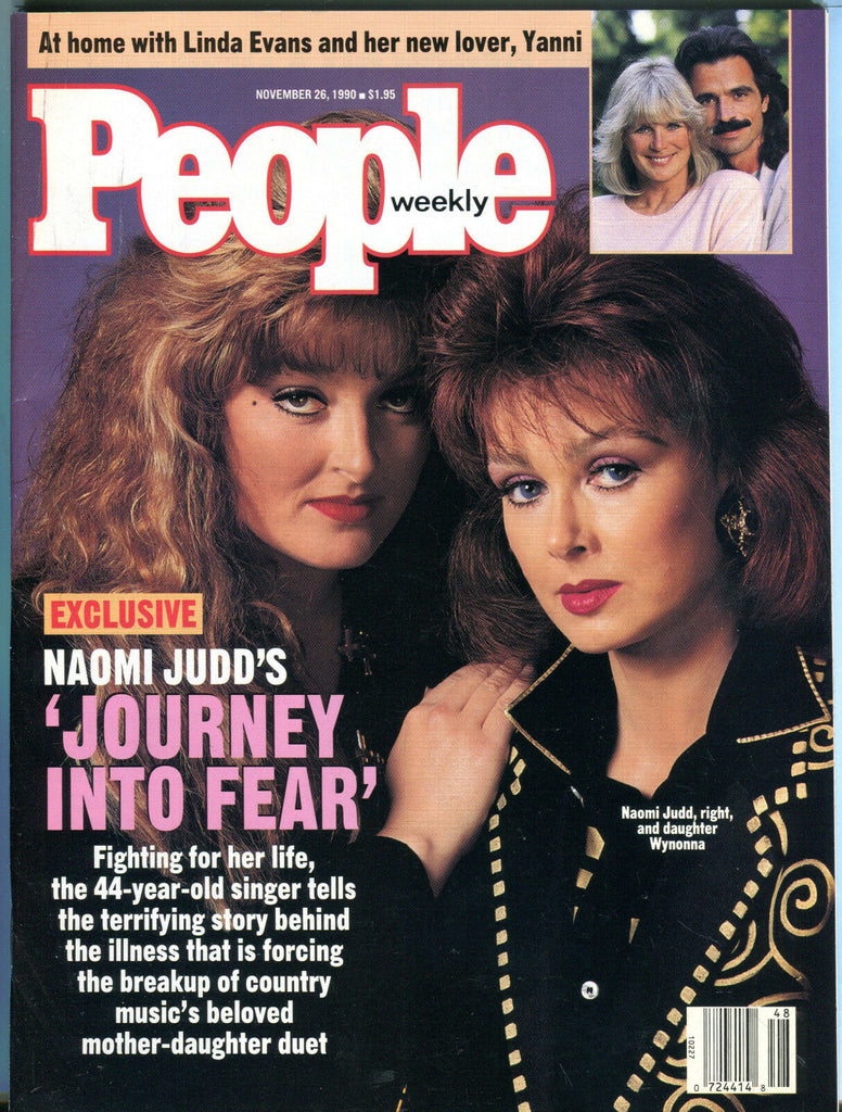 People Magazine November 26 1990 Naomi Wynonna Judd EX 081816jhe