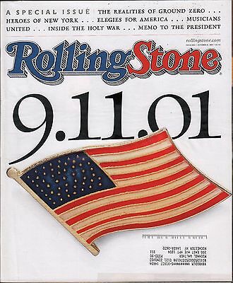 Rollingstone October 25 2001 9.11.01 Special w/ML VG 021016DBE