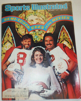Sports Illustrated Magazine Semi-Tough Goes To The Movies November 1977 121114R