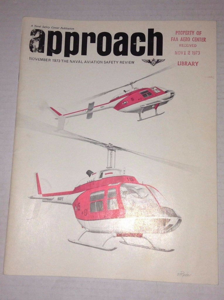 Approach Magazine P-3 Pilot Training Falcon 117 November 1973 FAL 111916RH