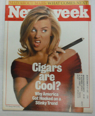Newsweek Magazine Jenny McCarthy Cigar Stinky Trend July 1997 WITH ML 042215R