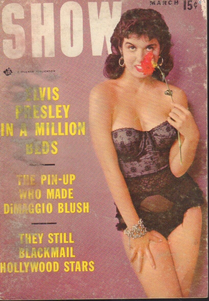 Show Digest March 1957 Elvis Presley Joe Dimaggio Cheesecake 091718AME