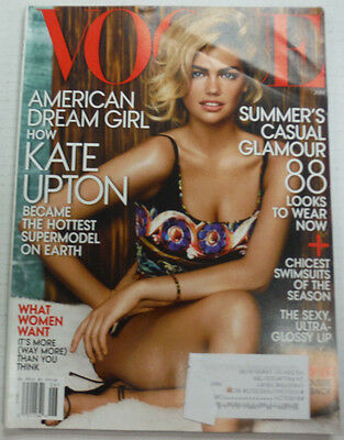 Vogue Magazine Kate Upton & Swimsuits Of The Season June 2013 122914R