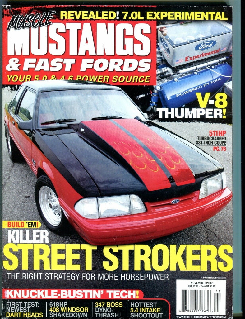 Mustangs & Fast Fords Magazine November 2007 331-Inch Ford EX No ML 053017nonjhe