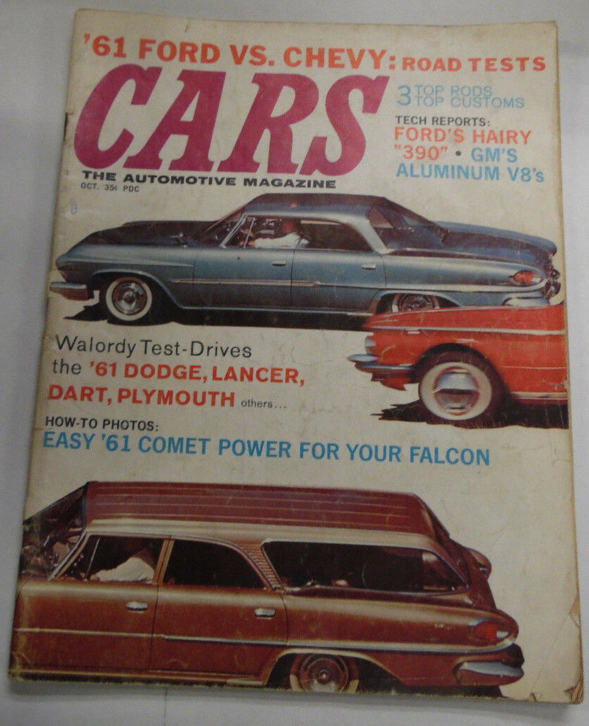 Cars Magazine Dodge, Lancer, Plymouth October 1960 040317nonr