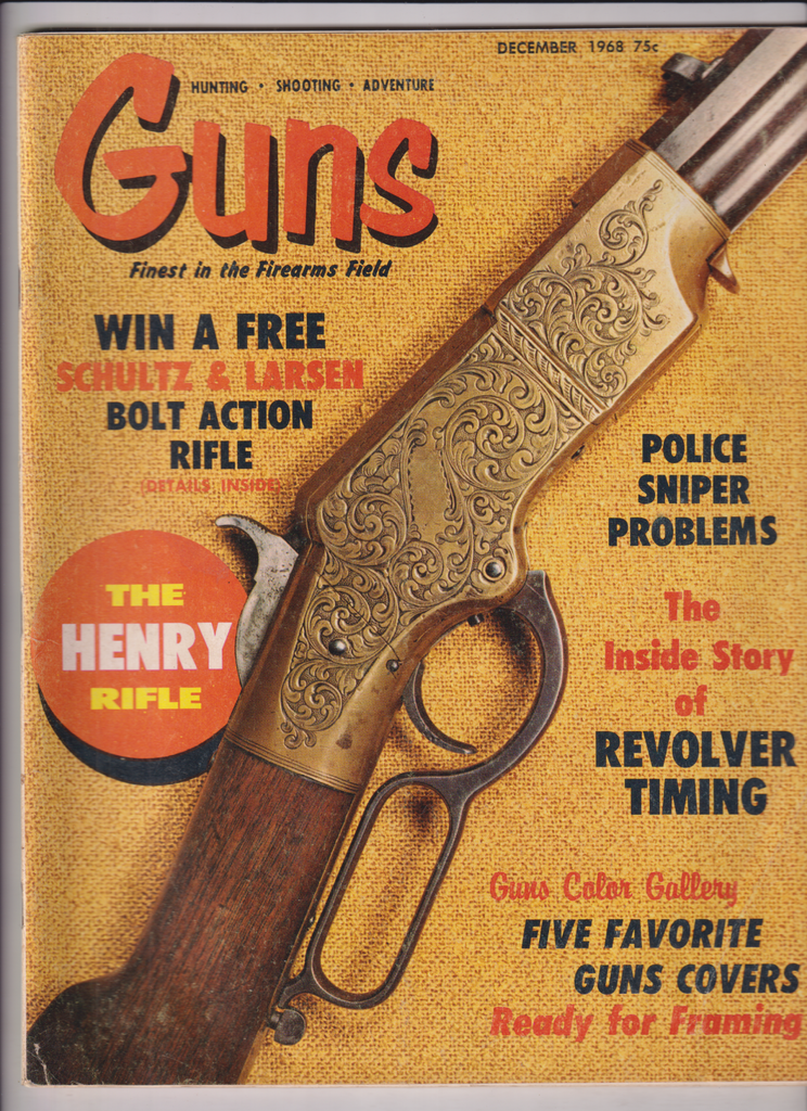 Guns Mag Schultz & Larsen Police Sniper Problems December 1968 121719nonr