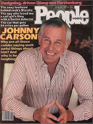 People Weekly May 21 1979 Johnny Carson, Diane Von Furstenberg VG 012816DBE