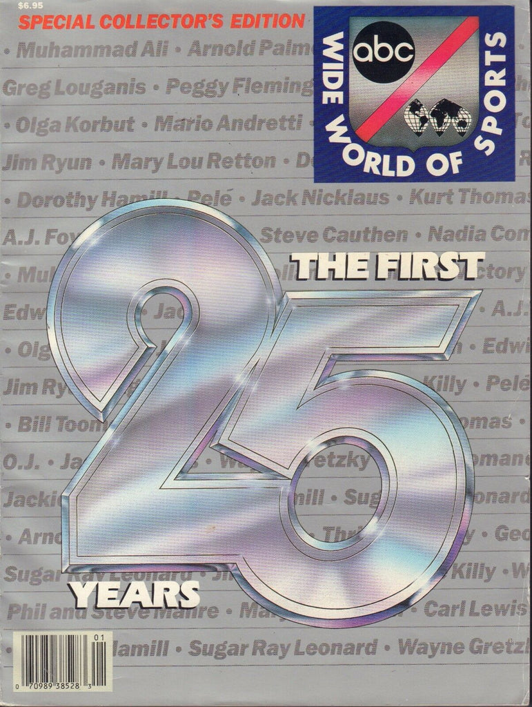 ABC Wide World Of Sports 25 Years Collector's Edition Magazine 1987 090517nonjhe