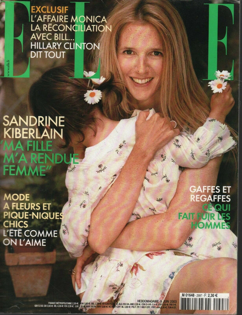Elle French Fashion June 9 2003 Monica Lewinski Bill Clinton 100620ame