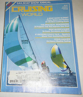 Cruising World Magazine The Practical Boatkeeper October 1986 NO ML 080414R