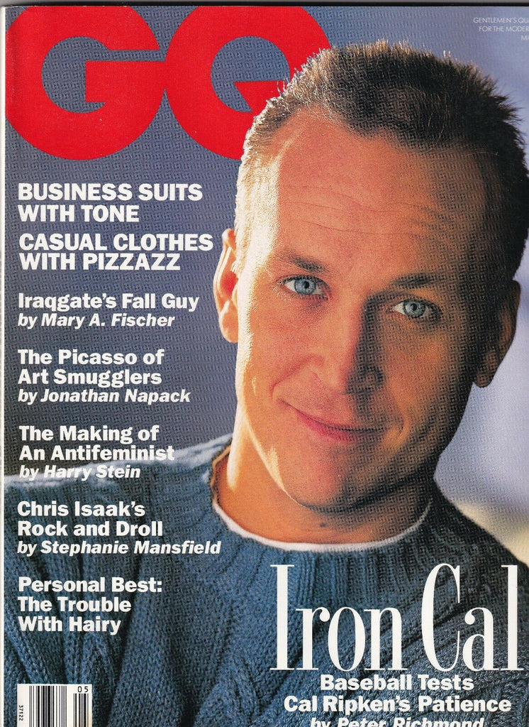 GQ Magazine Cal Ripken Jr. & Casual Clothes May 1993 062819nonr