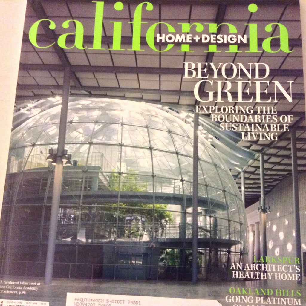 California Home + Design Magazine California Academy Septeber 2008 070817nonrh2