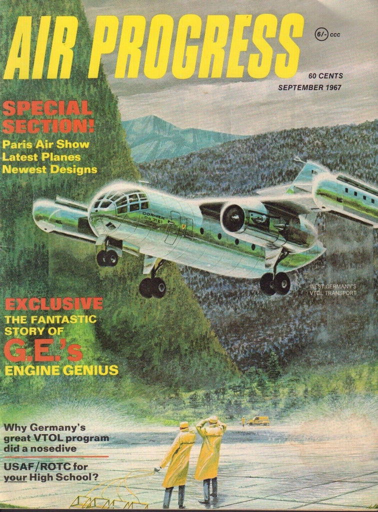 Air Progress Magazine September 1967 VTOL Transport 072917nonjhe