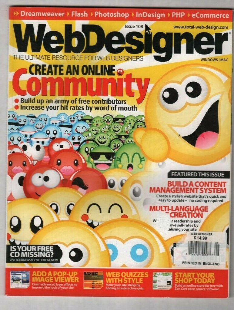 Web Designer UK Mag Create A Online Community No.108 2005 011520nonr