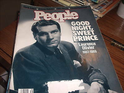 People July 24, 1989 Laurence Olivier 1907-1989