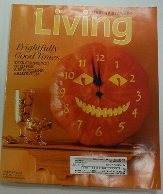 Martha Stewart Living Magazine Frightfully Good Times October 2008 070215R2