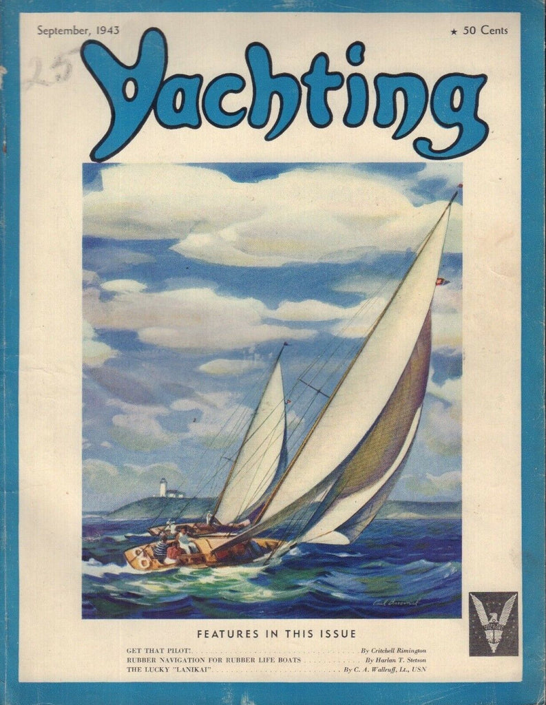 Yachting Magazine Rubber Life Boats September 1943 032818nonr