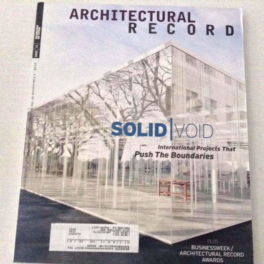 Architectural Record Magazine International Projects November 2008 070217nonrh