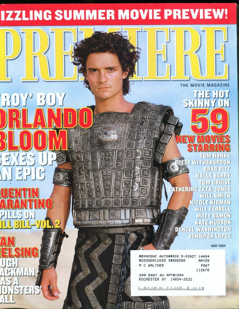Premiere Magazine May 2004 Orlando Bloom EX w/ML 012017jhe