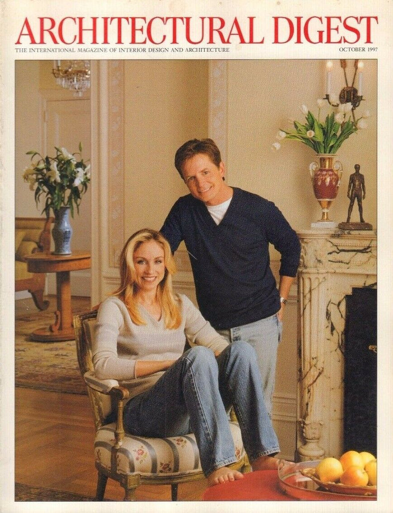 Architectural Digest October 1997 Michael J. Fox 021417DBE2