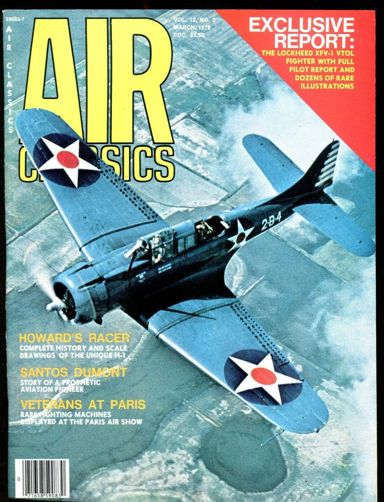 Air Classics Magazine March 1976 Howard's Racer EX No ML 120816jhe