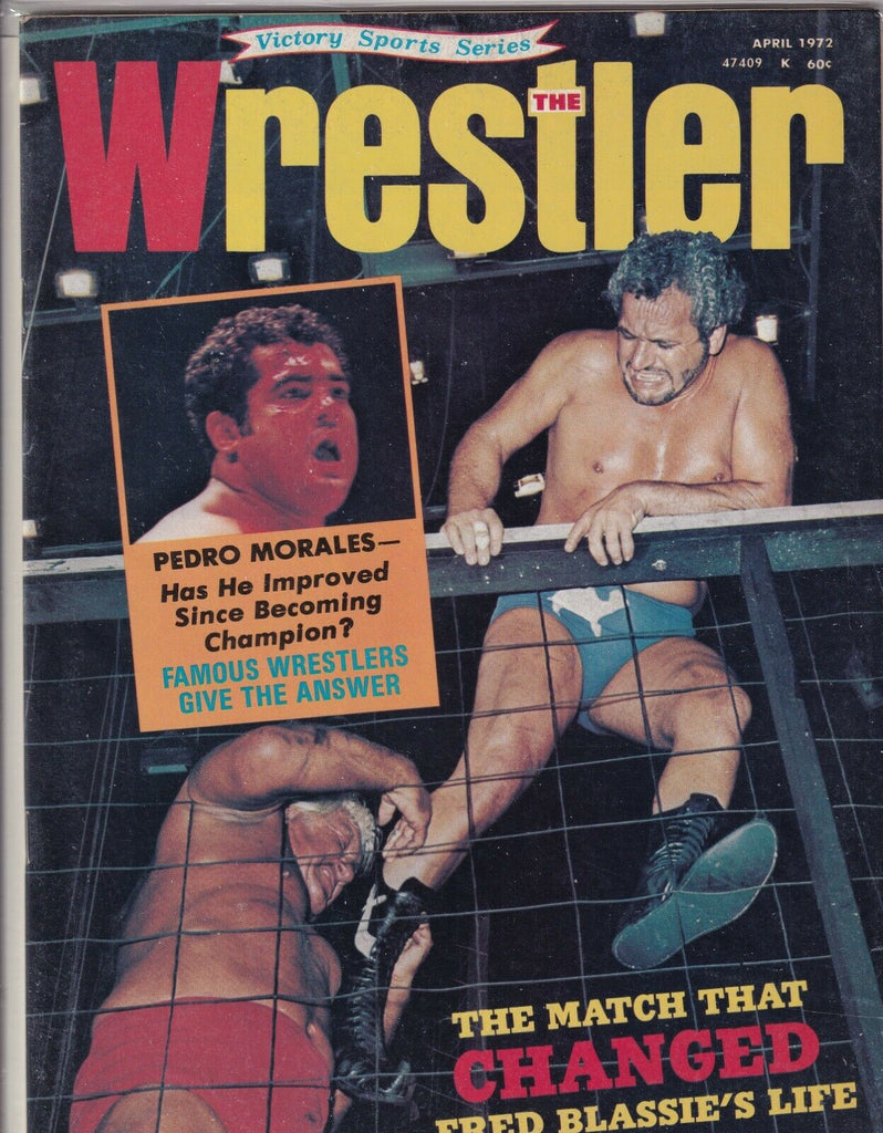 The Wrestler Magazine Pedro Morales Fred Blassie April 1972 061719nonr