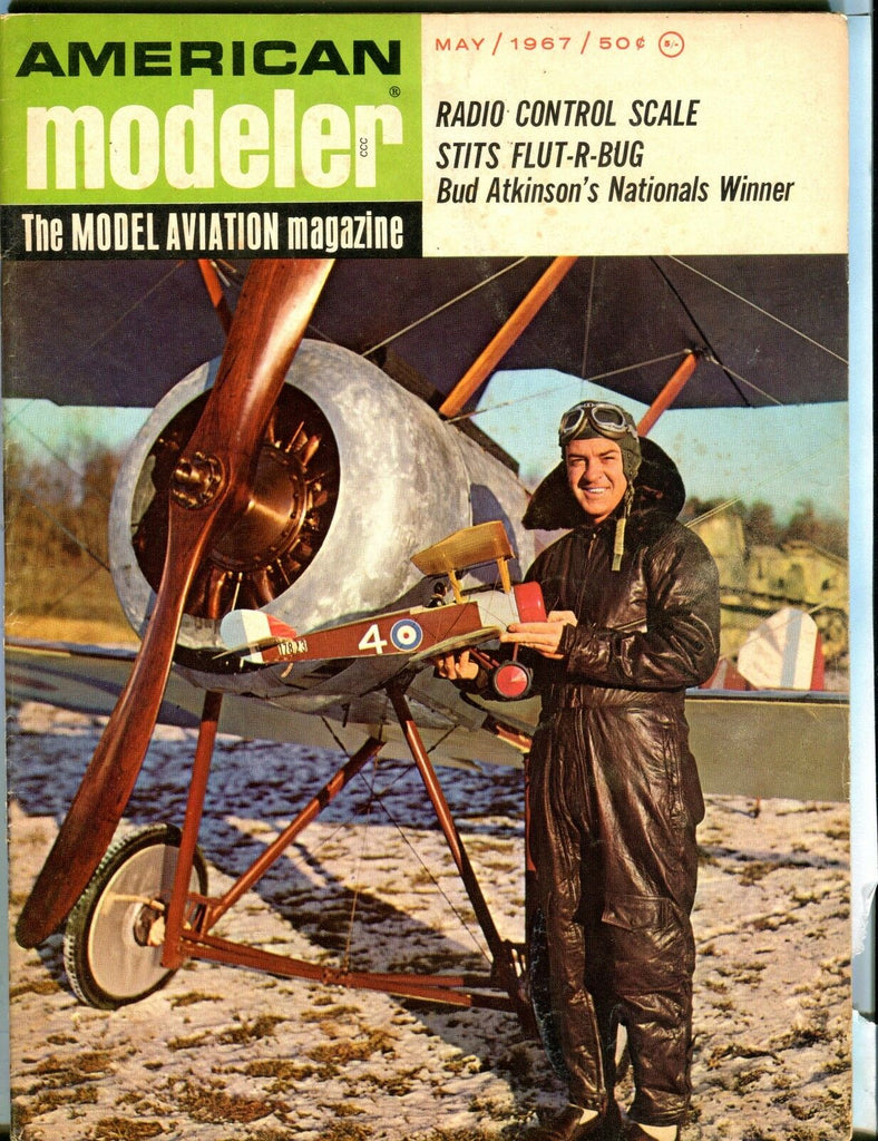 American Modeler Magazine May 1967 Bud Atkinson VG 040617nonjhe