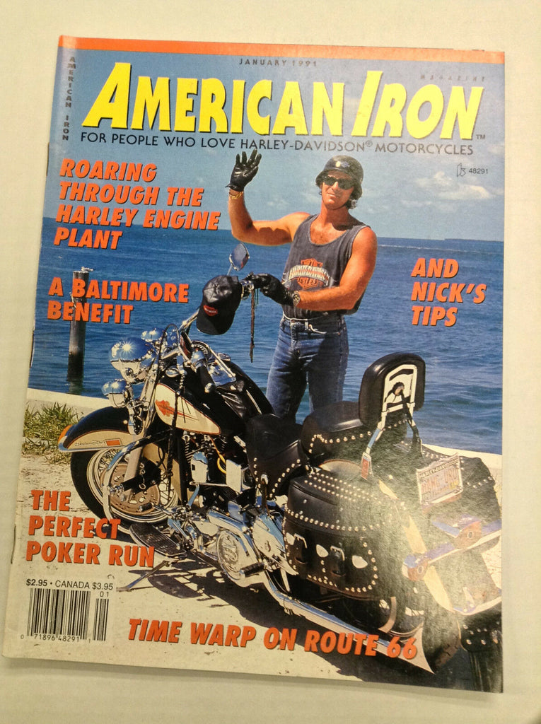 American Iron Magazine Harley Engine Plant January 1991 031017NONRH