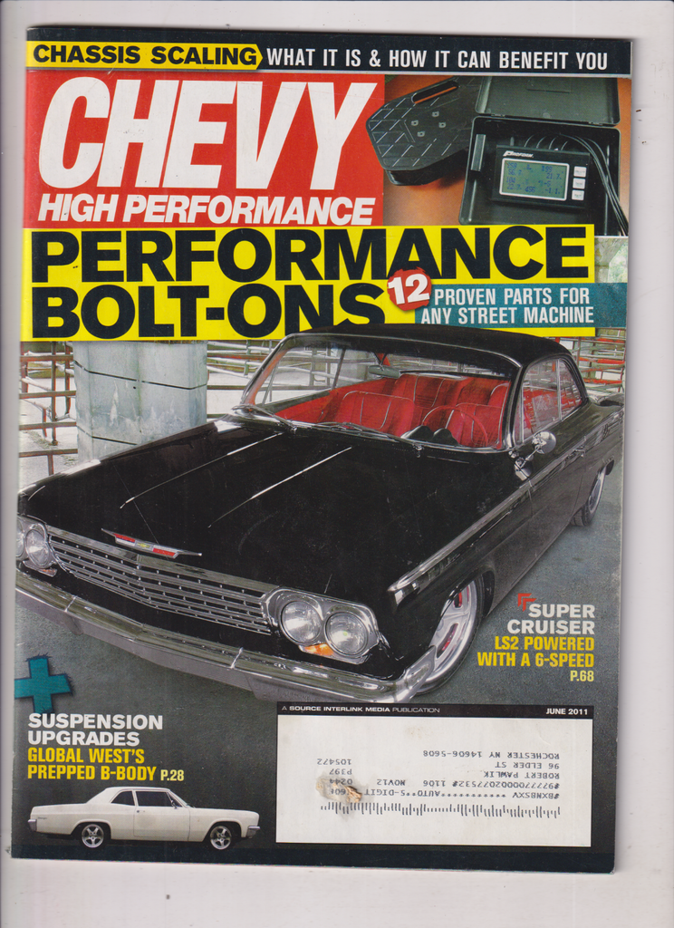 Chevy High Performance Mag Bolt Ons 12 Proven Parts June 2011 011820nonr
