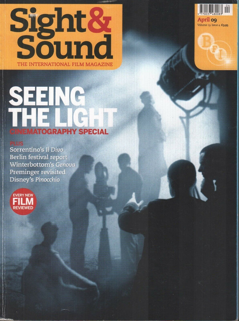 Sight & Sound April 2001 V19#4 Sorrentin's Il Divo Disney's Pinocchio 020419AME