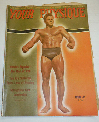Your Physique Magazine Charles Rigoulot February 1948 111214R2