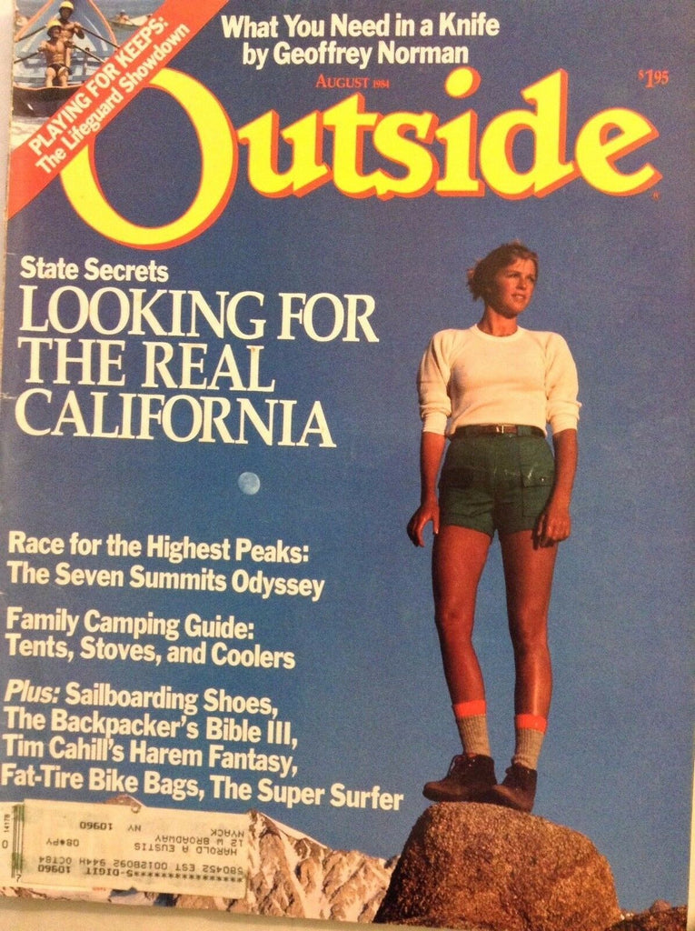 Outside Magazine Looking For The Real California August 1984 102517nonrh