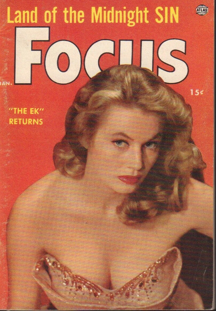 Focus Digest January 1956 Anita Ekberg Sophia Loren Cheesecake Pin Up 091718AME
