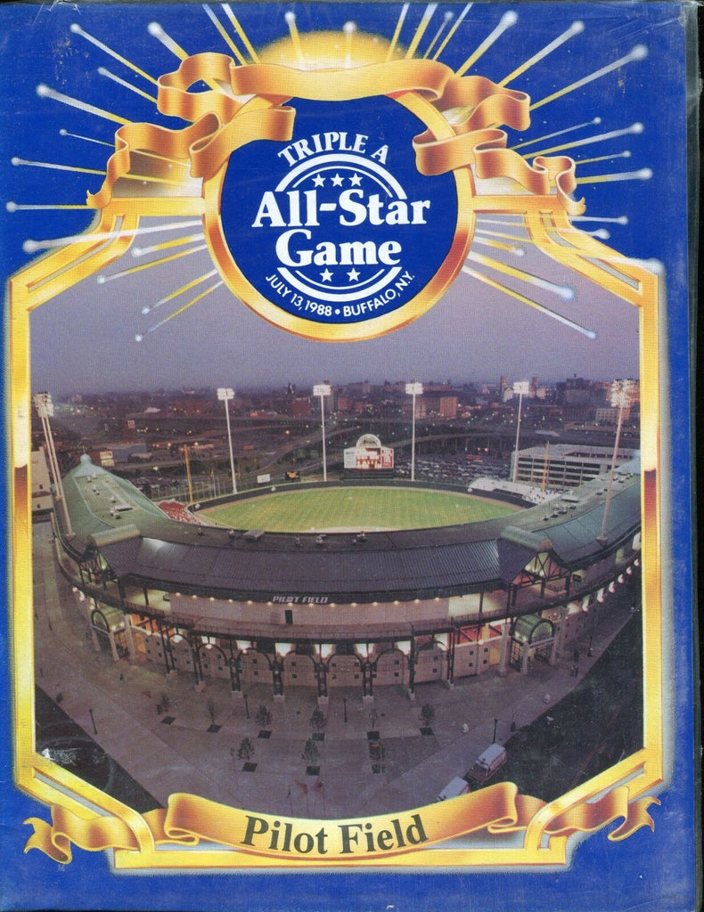AAA Baseball All-Star Game Program Pilot Stadium Buffalo NY EX 010617jhe
