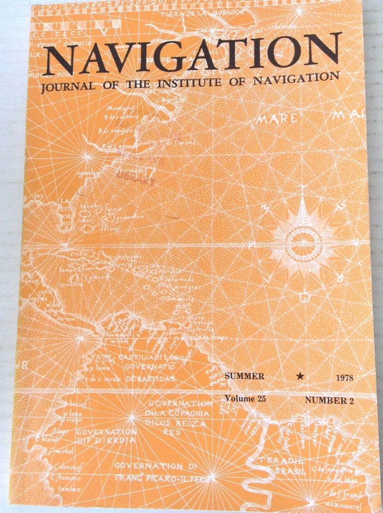 Navigation Magazine Principle Of Operation Summer 1978 FAL 042817nonrh